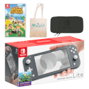 Nintendo Switch Lite (Grey) Animal Crossing: New Horizons Pack