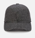 Ted Baker Men's Prestun Micro Check Baseball Cap - Charcoal