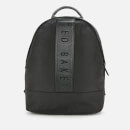 Ted Baker Men's Regon Branded Satin Nylon Backpack - Black