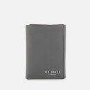 Ted Baker Men's Gonnor Printed Leather Trifold Wallet - Charcoal