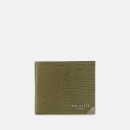Ted Baker Men's Thinliz Exotic Print Coin Wallet - Olive