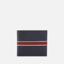 Ted Baker Men's Trave Striped Leather Bifold Wallet - Navy