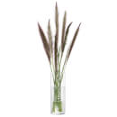 LSA Wicker Vase - Clear 20cm