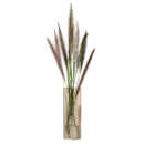 LSA Wicker Vase - Taupe 20cm