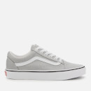 Vans Women's Old Skool Glitter Trainers - Silver/White