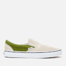 Vans Men's Suede Classic Slip-On Trainers - Rainy Day/Calla Green