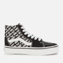Vans Kids' Logo Repeat Sk8-Hi Trainers - Black/True White