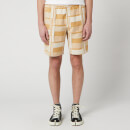 Folk Men's Drawcord Assembly Shorts - Marigold Jacquard