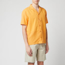 Folk Men's Overlay Shirt - Marigold