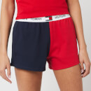 Tommy Hilfiger Women's Colorblock Sleep Shorts - Navy Blazer