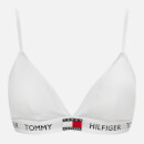 Tommy Hilfiger Women's Padded Triangle Bra - Classic White