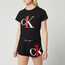 Calvin Klein Women's Sleep T-Shirt & Shorts Set - Black