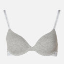 Calvin Klein Women's Lightly Lined Demi Bra - Grey Heather