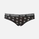 Calvin Klein Women's Bikini Brief - Staggered Logo Print