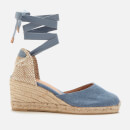Castañer Women's Carina Wedged Espadrille Sandals - Jeans