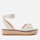 MICHAEL MICHAEL KORS Women's Ripley Flatform Sandals - Optic White