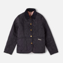 Barbour Girls' Summer Liddesdale Jacket - Navy/Pale Coral