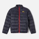 Barbour International Boys' Reed Quilted Jacket - Navy/Lava