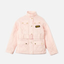 Barbour Girl's Flyweight International Quilted Jacket - Cameo Pink