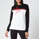 HUGO Women's Nacinia Sweatshirt - Black/White