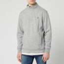 Joules Men's Deckside Half-Zip Sweatshirt - Grey Marl