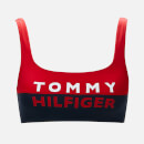 Tommy Hilfiger Women's Bralette Bikini Top - Red Glare