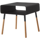 Yamazaki Plain Low Side Table - Black