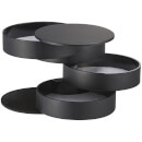 Yamazaki Tower 4 Tier Accessory Tray - Black