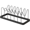 Yamazaki Tower Extendable Pan and Lid Holder - Black