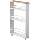 Yamazaki Tower Slim Trolley - White
