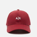 Armani Exchange Men's Small Logo Cap - Red