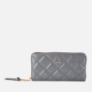 Marc Jacobs Women's Quilted Softshot Standard Continental Wallet - Dark Grey