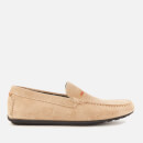 HUGO Men's Dandy Suede Driving Shoes - Beige