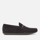 HUGO Men's Dandy Suede Driving Shoes - Navy