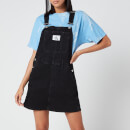 Calvin Klein Jeans Women's Overall Dress - Washed Black