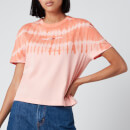 Tommy Jeans Women's Summer Tie Dye T-Shirt - Sweet Peach Multi