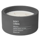 Blomus Fraga Scented 3 Wick Candle - Soft Linen