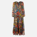 RIXO Women's Lori Maxi Dress - Woodstock With Lurex
