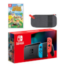 Nintendo Switch (Neon Blue/Neon Red) Animal Crossing: New Horizons Pack