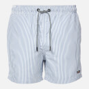 Superdry Men's Edit Swim Shorts - Blue Stripe