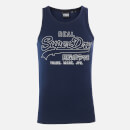 Superdry Men's Outline Pop Vest - Rich Navy