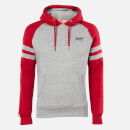 Superdry Men's Classic Raglan Hoodie - Collective Dark Grey Grit
