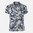 Superdry Men's Edit Cabana Shirt - Blue Palm