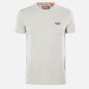 Superdry Men's Vintage Emblem T-Shirt - Silver Glass Feeder
