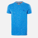 Superdry Men's Vintage Emblem T-Shirt - Cobalt Space Dye