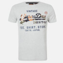 Superdry Men's Infill Store T-Shirt - Grey Marl