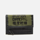 Superdry Men's Trifold Polyester Wallet - Chive