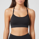 Reebok X Victoria Beckham Women's Adjustable T Back Bra - Black