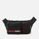 HUGO Men's Record Rl Bumbag - Black