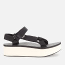 Teva Women's Universal Flatform Sandals - Black/Tan